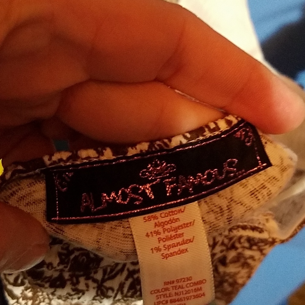 Almost Famous Halter Top Beaded Bodice - Picture 4 of 6